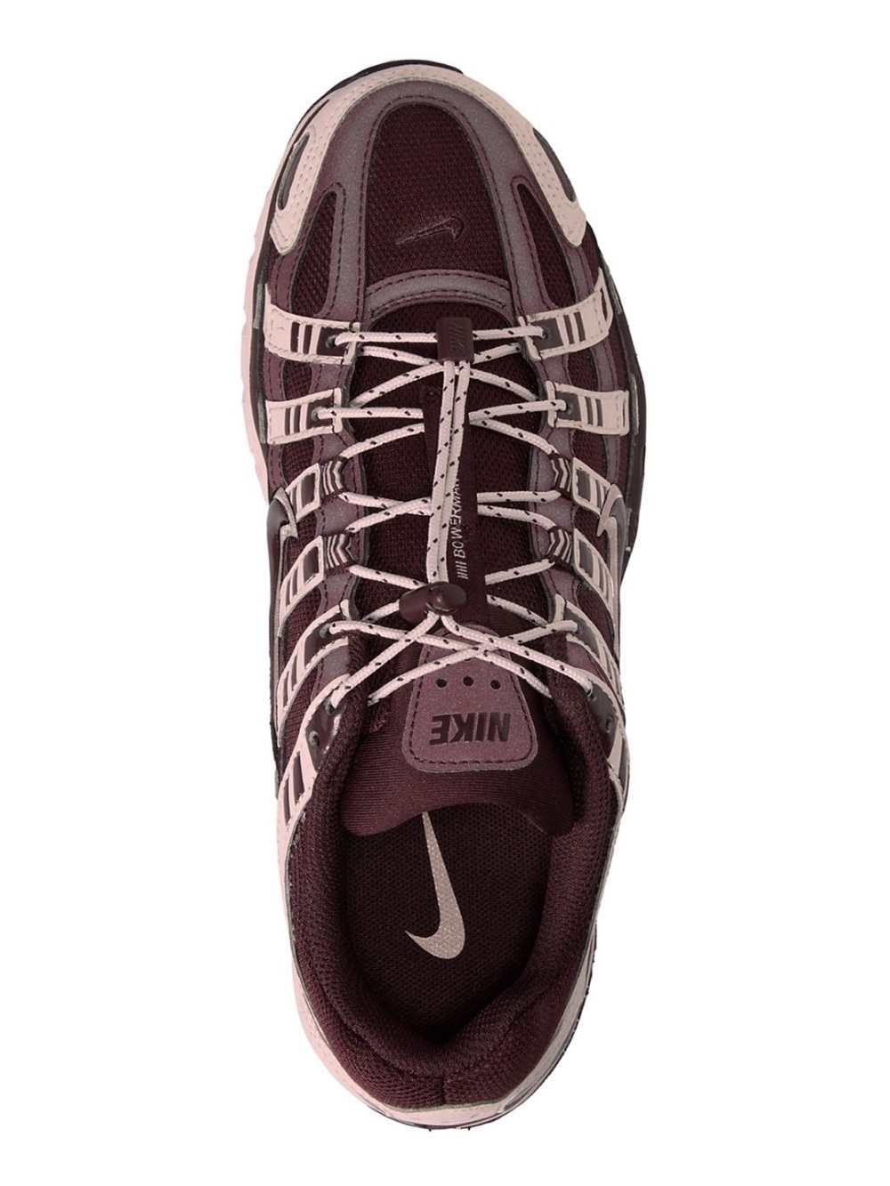 Women’s Nike P-6000 Sneakers - Red/Burgundy - Picture 3 of 7